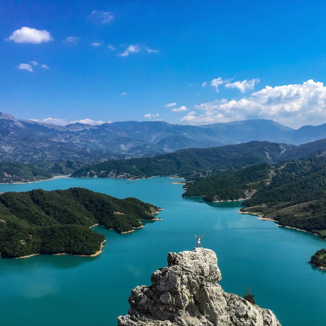 Lago di bovilla destinazioni albania