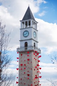 Tirana San Valentino Torre Orologio